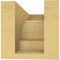 Ekena Millwork 4"W x 8"D x 4"H Wide New Brighton Rough Cedar Woodgrain TimberThane Corbel, Primed Tan CORUR04X08X04NEBRCPR - alternate 3
